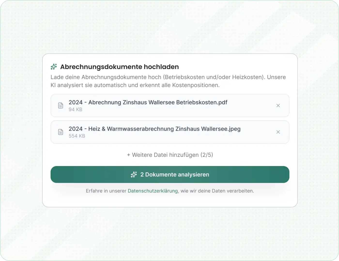 KI-gestützte Dokumentenanalyse in immovio